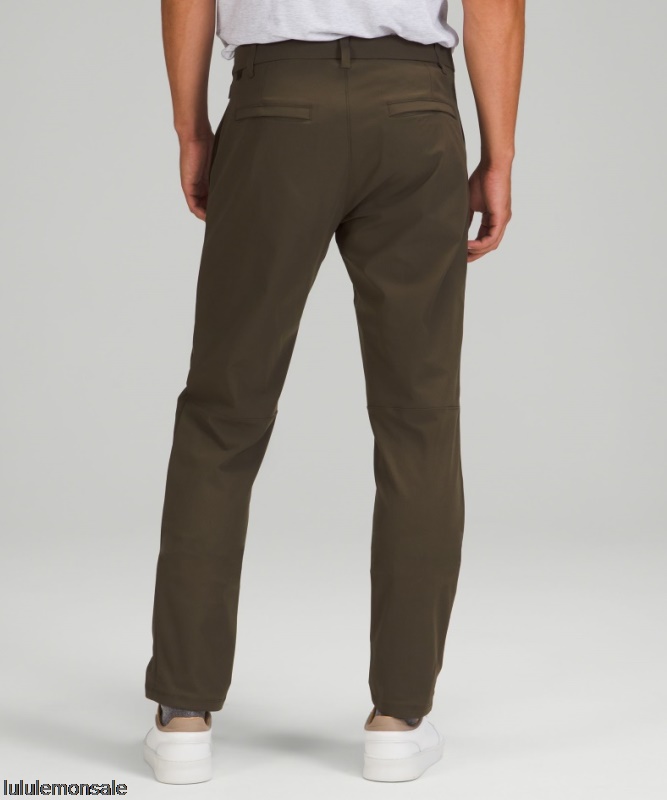 Lululemon Deutschland DELULU1011 | Commission Classic-fit Hose 34 Warpstreme Dark Olive